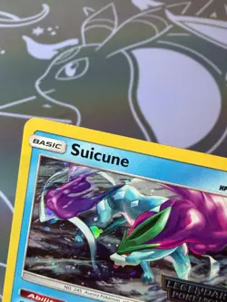 Suicune Stamped - 59/214 - Legendary Pokemon Promo - Rare Holo LP - Image 4