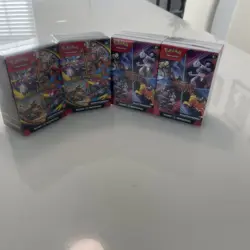 LOT of (4) Pokemon TCG Destined Rivals Booster Bundle Box Factory SEALED - Image 3