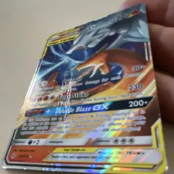 Pokemon Reshiram & Charizard GX DMG Ultra Rare Holo 20/214 SM-Unbroken Bondsmen - Image 3