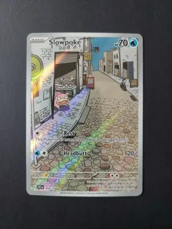 Slowpoke 204/198 Pokemon Scarlet Violet Base Illustration Rare NM - Image 1