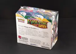 Pokemon TCG Sword & Shield Evolving Skies Booster Box Sealed w/ Acrylic Case - Image 5
