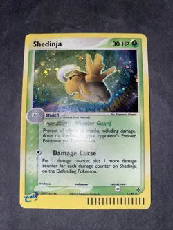 Shedinja 11/97 Dragon Holo SWIRL E READER rare Pokemon VINTAGE - Image 1