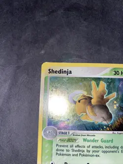 Shedinja 11/97 Dragon Holo SWIRL E READER rare Pokemon VINTAGE - Image 2