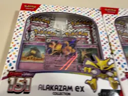 Lot of 2 Pokemon TCG: Scarlet & Violet-151 Alakazam ex Collection Booster Box 820650855269 - Image 2
