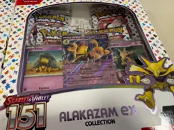 Lot of 2 Pokemon TCG: Scarlet & Violet-151 Alakazam ex Collection Booster Box 820650855269 - Image 3