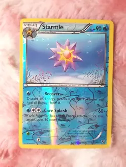 Pokemon XY Base Set Starmie 34/146 Rare Reverse Holo - Image 1
