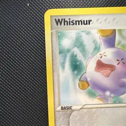 2006 Whismur 69/100 Crystal Guardians Holo Stamp English Nintendo Pokemon MP - Image 2