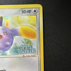 2006 Whismur 69/100 Crystal Guardians Holo Stamp English Nintendo Pokemon MP - Image 3