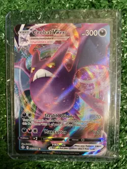 Crobat VMAX Ultra Rare - 045/072 Shining Fates - Pokemon TCG - Mint/NM - Image 1