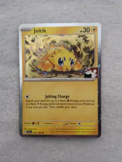 Pokemon TCG - Joltik 050/142 Play Stamped Prize Pack Series 7 Holo - Image 1