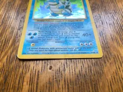 Base Set Blastoise 2/102 Holo 1999 Pokemon WOTC Vintage Damaged/Creased - Image 3