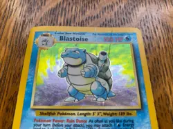 Base Set Blastoise 2/102 Holo 1999 Pokemon WOTC Vintage Damaged/Creased - Image 5