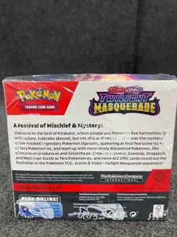 POKEMON TCG: Scarlet & Violet Twilight Masquerade Booster Box - Image 4