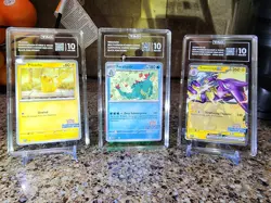 POKEMON ILLUSTRATION CONTEST 2024 PIKACHU, FERALIGATR AND TOXTRICITY SET TAG 10 - Image 1