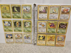 Original Pokemon Complete 151/150 Base Fossil Jungle 16x Holos 1st Vintage NICE - Image 2