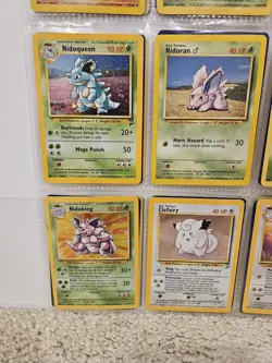 Original Pokemon Complete 151/150 Base Fossil Jungle 16x Holos 1st Vintage NICE - Image 4