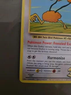 Pokemon ImakuniU's Doduo 112/108 Evolutions Secret Rare Regular NM - Image 4