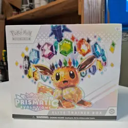 Pokemon TCG SV8.5 Prismatic Evolutions Elite Trainer Box Factory Sealed - Image 1