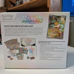 Pokemon TCG SV8.5 Prismatic Evolutions Elite Trainer Box Factory Sealed - Image 2
