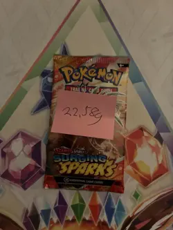 HEAVY! 22.58g Surging Sparks Pokemon TCG Booster Pack - Image 2