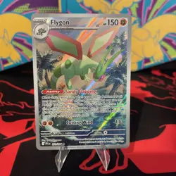 Pokemon TCG Flygon 101/094 Me02: Phantasmal Flames Illustration Rare Holo 150 HP - Image 1