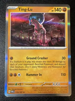 Ting-Lu - 110/167 - Pokemon TCG - Twilight Masquerade - Rare Holo - NM - Image 1