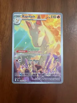 Rapidash Special Illustration Rare 189/182 Pokemon TCG Destined Rivals - Image 1
