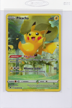 Pikachu GG30/GG70 Galarian Gallery Holo Pokemon 2023 Crown Zenith NM - Image 1
