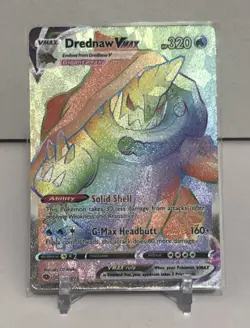 Drednaw Vmax 075/073 Champions Path NM Full Art Secret Rainbow Rare Pokemon Card - Image 1