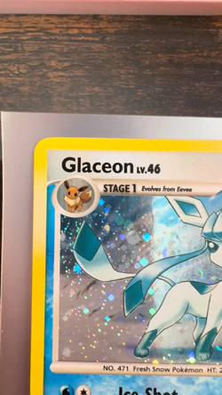 Pokemon TCG Glaceon Lv. 46 20/100 & Flareon 2/17 Holo Rare Eeveelution SWIRL Lot - Image 2