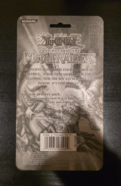 Yu-Gi-Oh! Metal Raiders Blister Pack x1 - 2002 North American VINTAGE MRD - Image 2