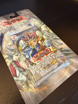 yugioh Metal Raiders MRD Unlimited Sealed Booster Pack Blister Pack Vintage - Image 3