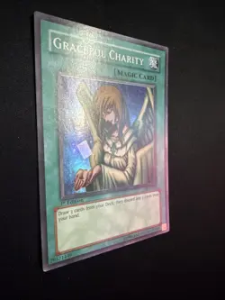 Graceful Charity 1st Edition SDP-040 Ultra Rare – Clean Holo – Vintage YuGiOh - Image 2