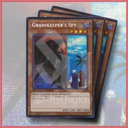 YuGiOh GRAVEKEEPER'S SPY | SBC2 ISHIZU's DECK ▪ SECRET RARE ▪ 1ST EDITION 💎 - Image 1