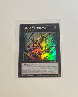 3x Yu-Gi-Oh! Sakra Vendirage #ALIN-EN088 Super Rare 1st Edition (NM) - Image 2