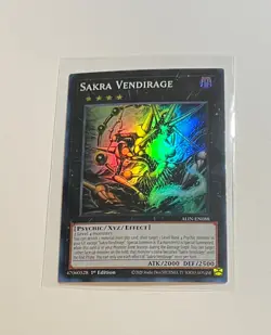 3x Yu-Gi-Oh! Sakra Vendirage #ALIN-EN088 Super Rare 1st Edition (NM) - Image 4