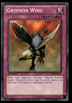 Gryphon Wing LCJW-EN110 Common / Short Print Yu-Gi-Oh 1st Edition Near Mint - Image 1