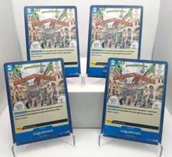 Loguetown Playset - EB01-030 x4 - Memorial Collection - One Piece TCG - English - Image 1