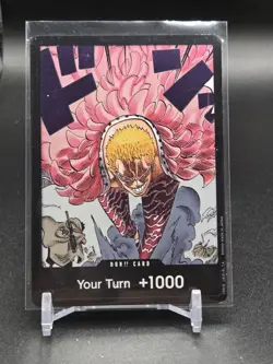 DON Card Donquixote Doflamingo Royal Blood One Piece Card Game CCG English Foil - Image 1