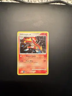 Infernape Holo Rare Diamond and Pearl Pokemon Card 5/130 - Image 1