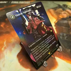 Vincent Valentine (Borderless Foil) #R0383 Final Fantasy MTG FVII - NM - Image 2