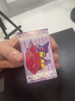 Poncho-Wearing Pikachu MEGA Sableye 2016 Pokemon Center Pokemon Card Japanese - Image 2