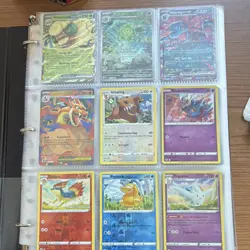 405 Pokemon TCG Card Lot Charizard Sylveon Raikou Ursaring Misdreavus EX Holo - Image 1