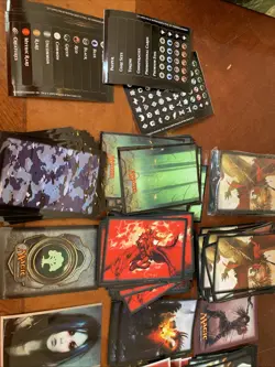 200 Piece Lot Of Magic The Gathering Card Sleeves - Image 2