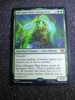 Mutagen Man, Living Ooze - R - 124 - MTG: Teenage Mutant Ninja Turtles - Regular - Image 1