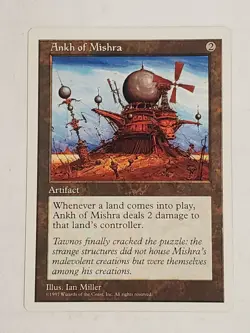MTG Ankh of Mishra (5th Edition/Artifact/R) - BGM - Image 1