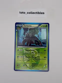Torterra - 3/135 - Rare LP-NM English Pokemon Plasma Storm - Image 1
