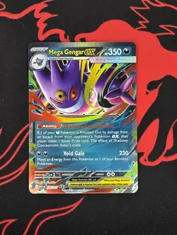 Ascended Heroes Mega Gengar Ex 125/217 Near Mint Pokemon TCG - Image 1
