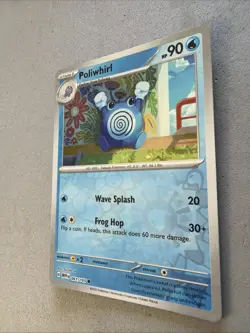 Pokemon TCG * Scarlet & Violet 151 * 061/165 Poliwhirl C * REVERSE HOLO * NM - Image 2