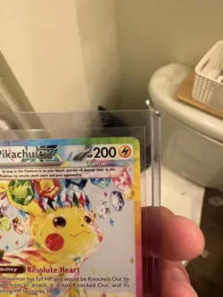Pokemon Pikachu ex 238/191 Special Illustration Rare SIR Surging Sparks - Image 2